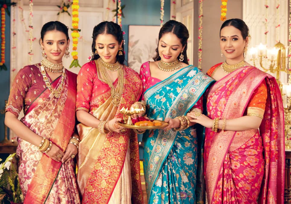 Rangam Silk Sarees — festive silk sarees and traditional celebration